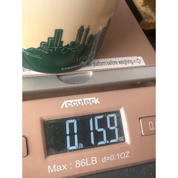 Starbucks Atlanta 16 Oz Ceramic Coffee Mug Skyline & Landmarks Design global ico - Picture 5 of 5